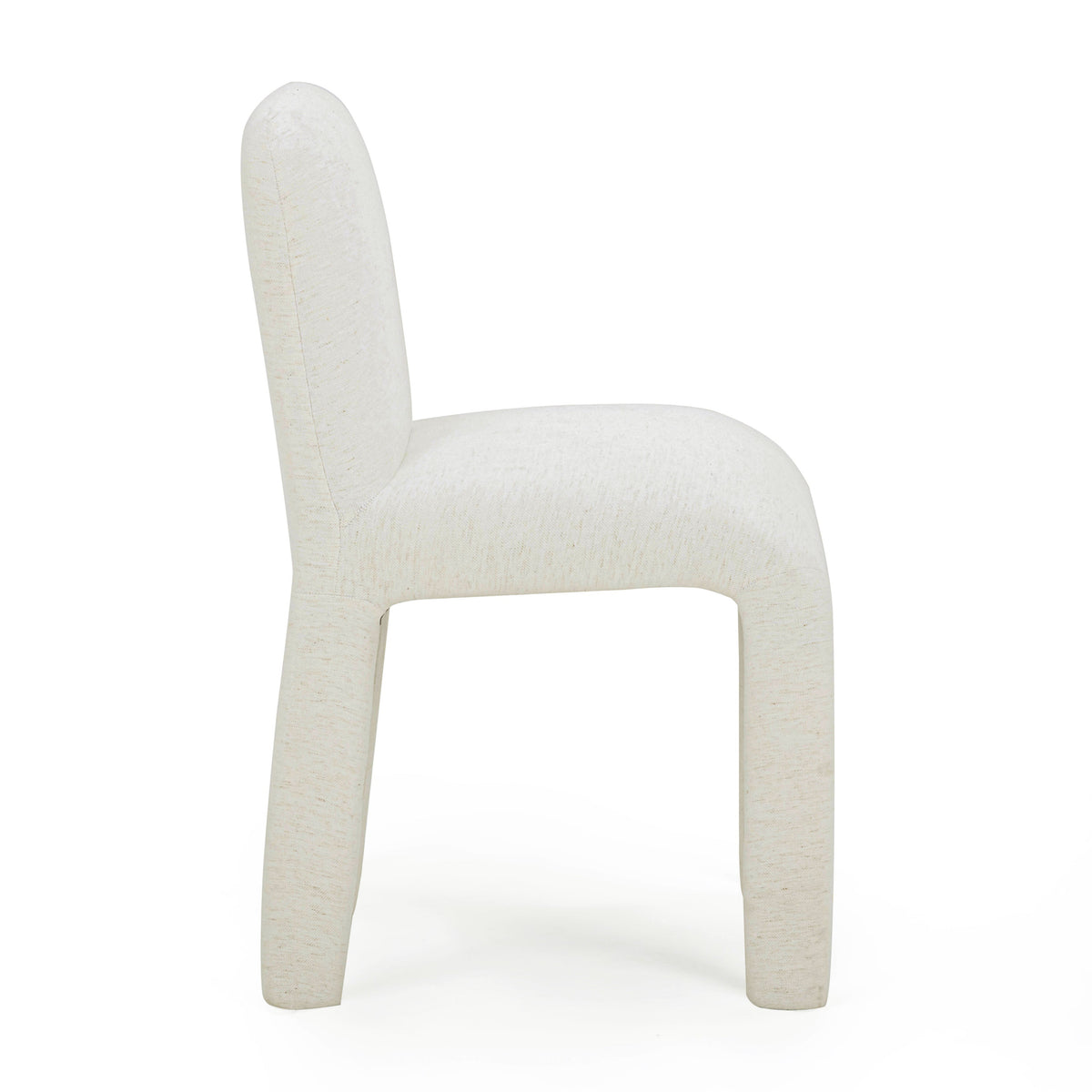 Georgia Cream Performance Chenille Dining Chair by TOV Furniture – photo 4 of 7