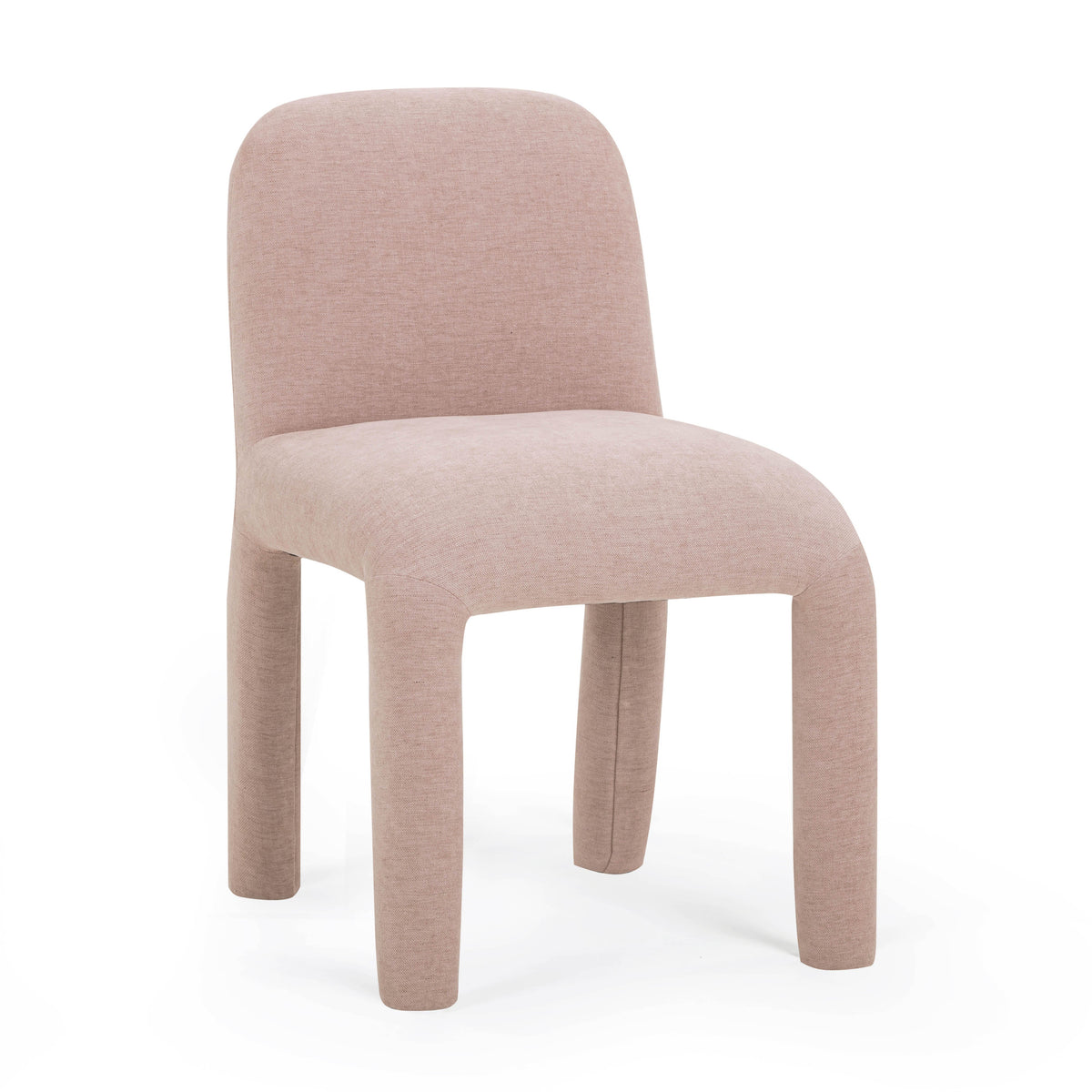 Georgia Light Pink Performance Chenille Dining Chair by TOV Furniture – photo 1 of 7