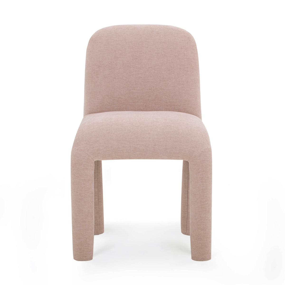 Georgia Light Pink Performance Chenille Dining Chair by TOV Furniture – photo 3 of 7