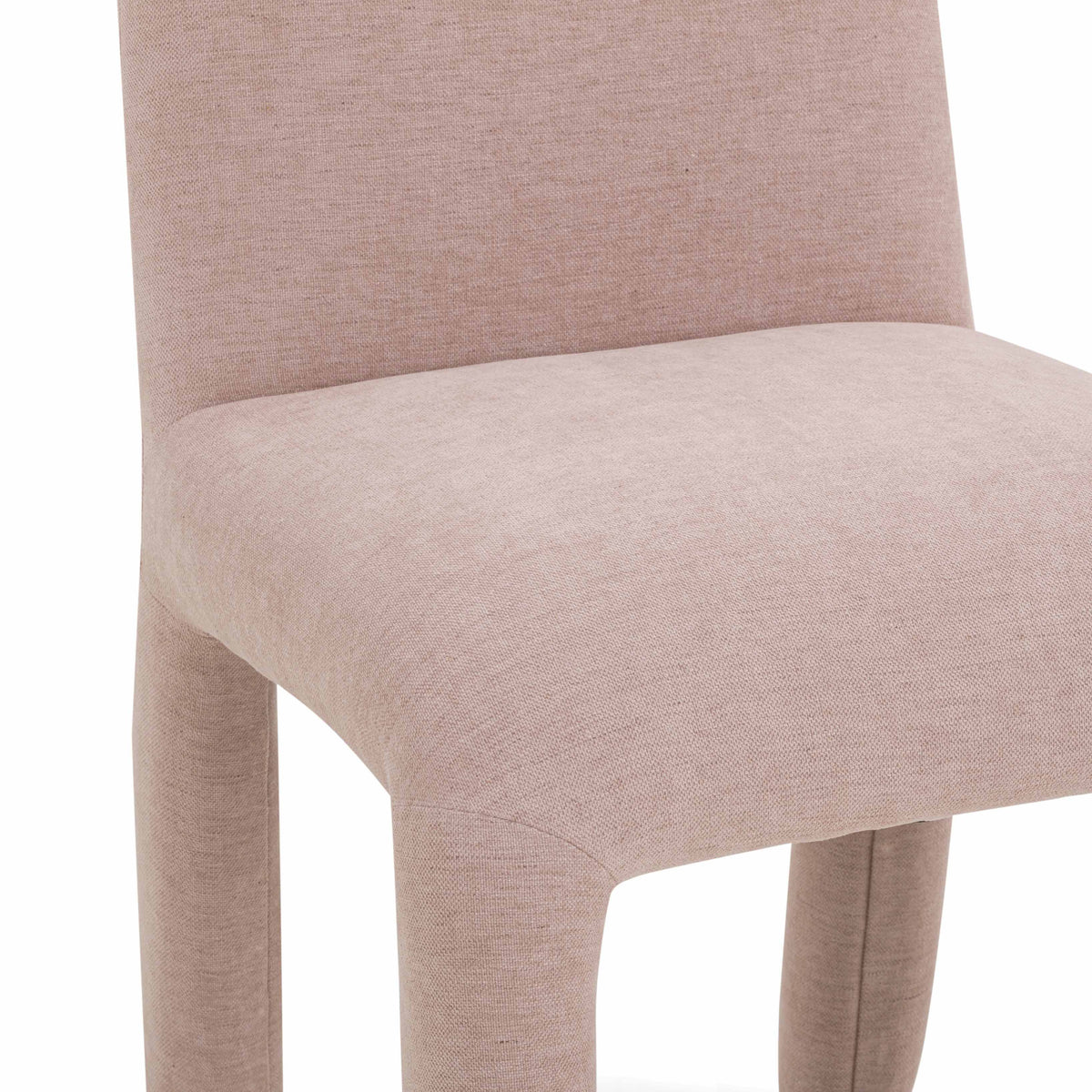 Georgia Light Pink Performance Chenille Dining Chair by TOV Furniture – photo 6 of 7