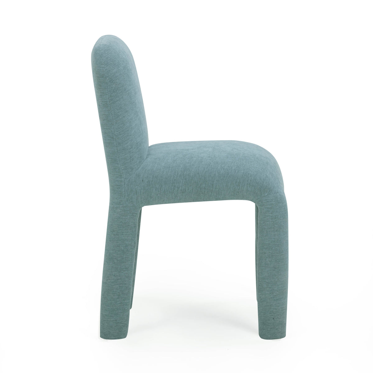 Georgia Light Blue Performance Chenille Dining Chair by TOV Furniture – photo 4 of 7