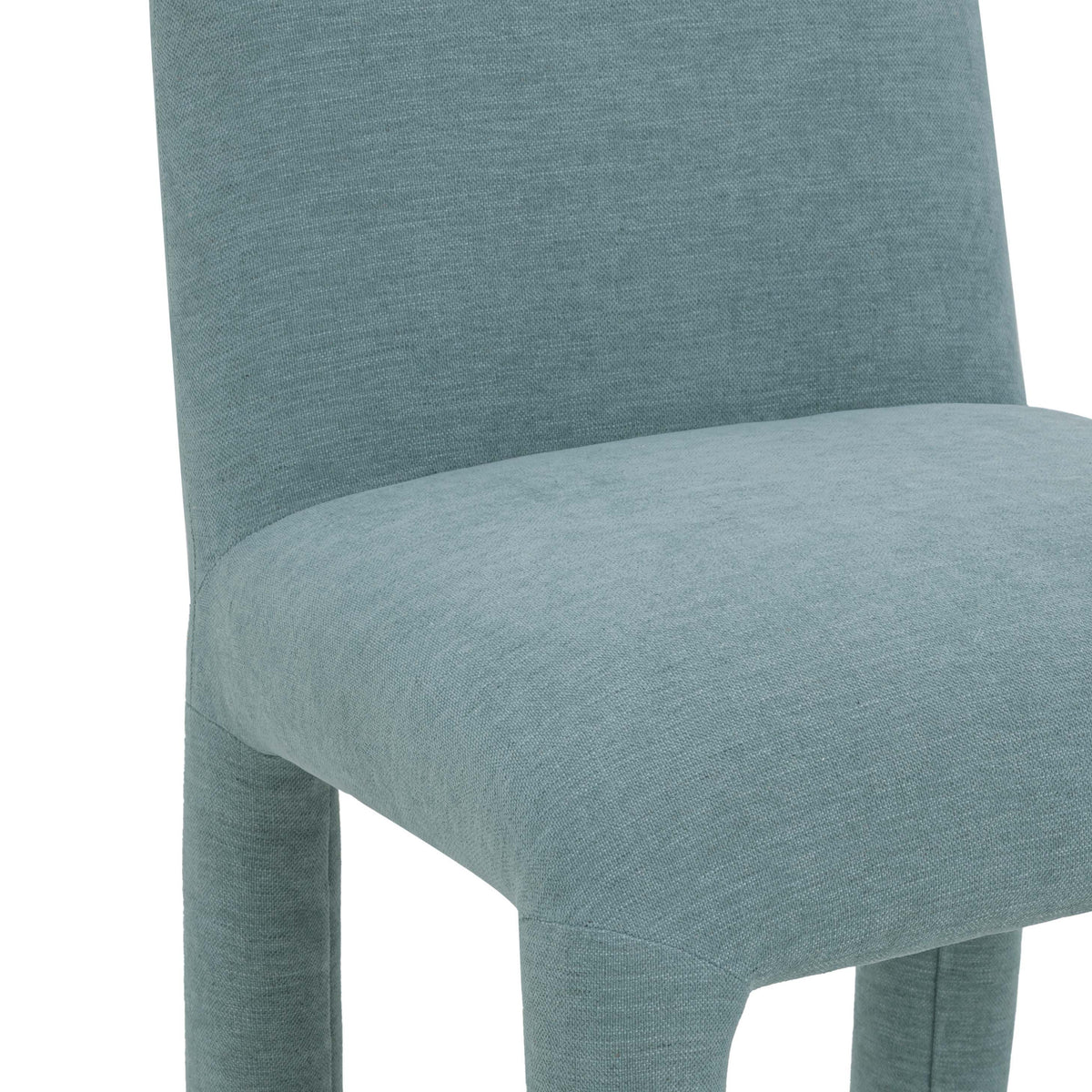 Georgia Light Blue Performance Chenille Dining Chair by TOV Furniture – photo 6 of 7
