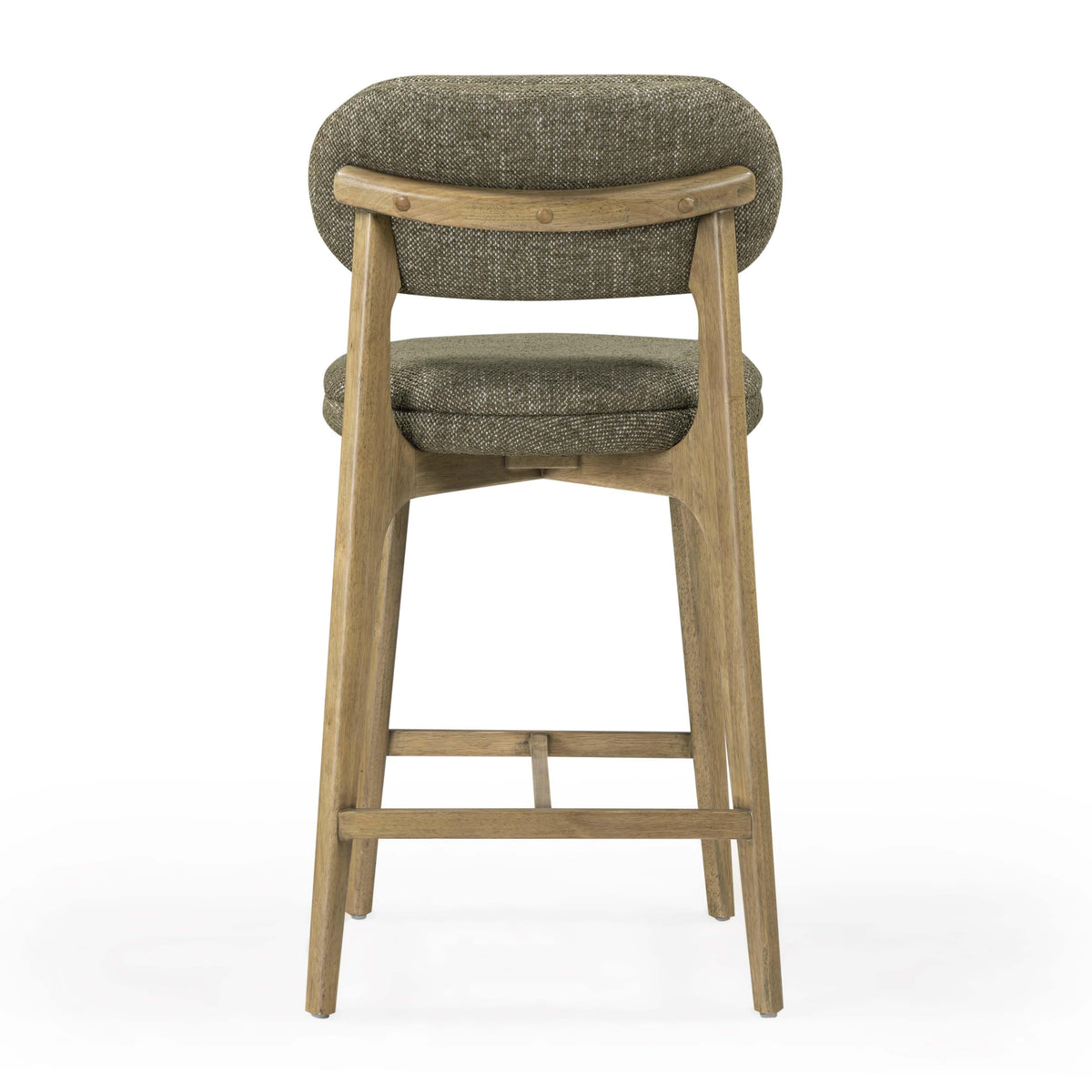 Carnation Green Performance Fabric Counter Stool by TOV Furniture – photo 4 of 10