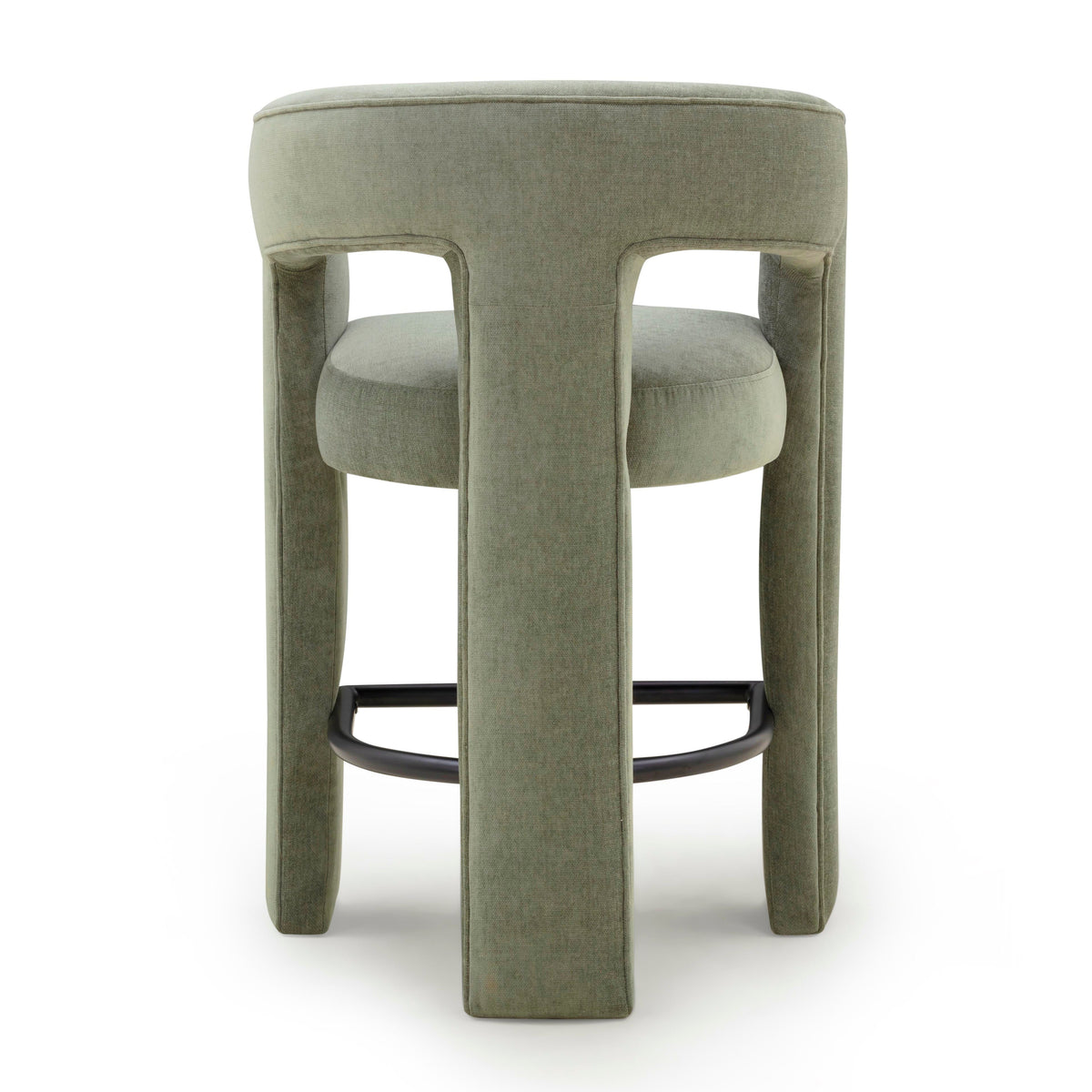 Malone Green Perfomance Fabric Counter Stool by TOV Furniture – photo 4 of 7