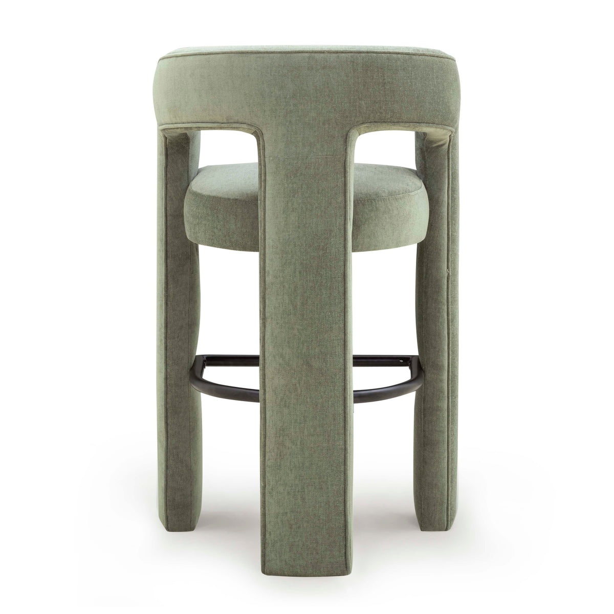 Malone Green Perfomance Fabric Bar Stool by TOV Furniture – photo 4 of 7