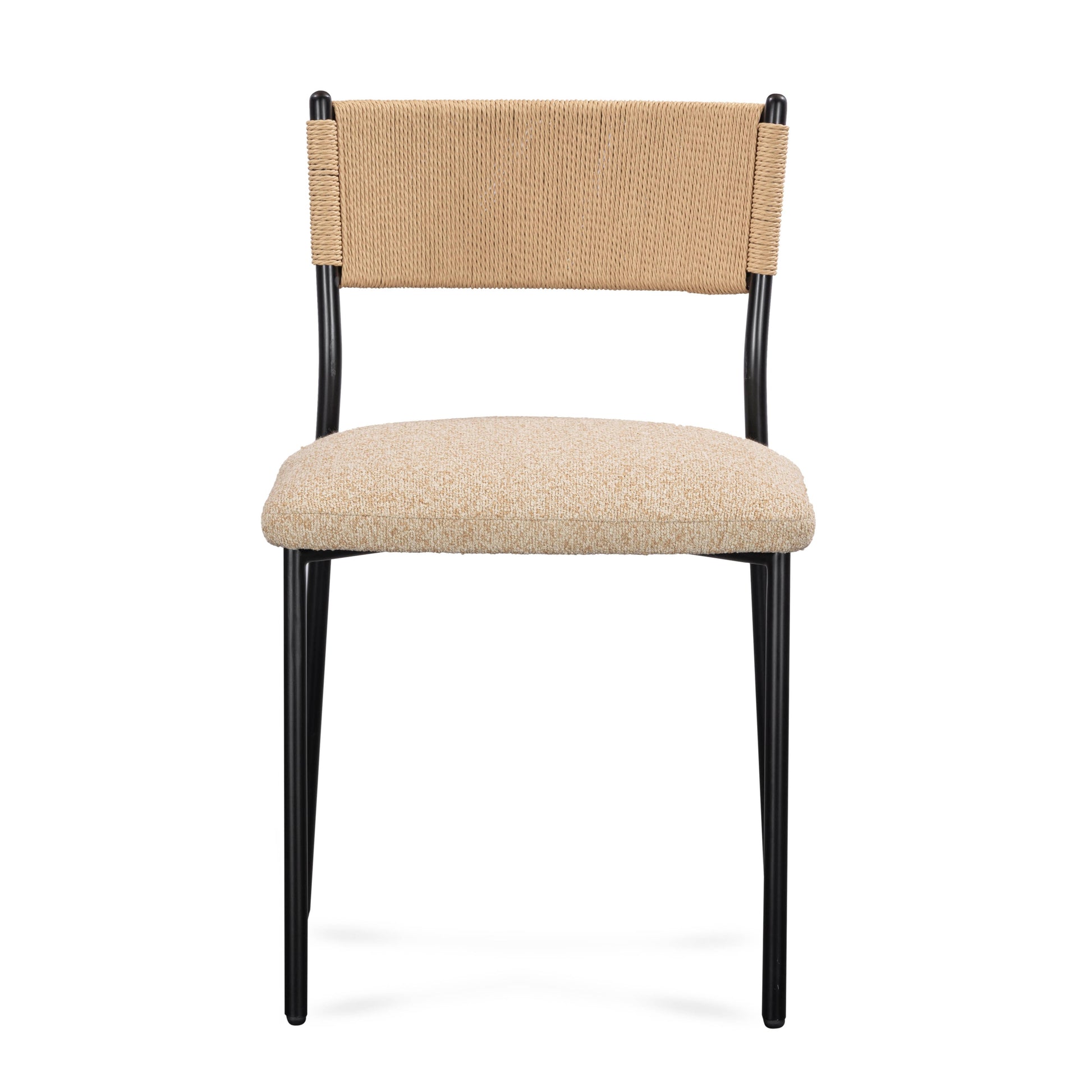 Celine Performance Boucle Dining Chair - Set of 2 Tan by Tov Furniture