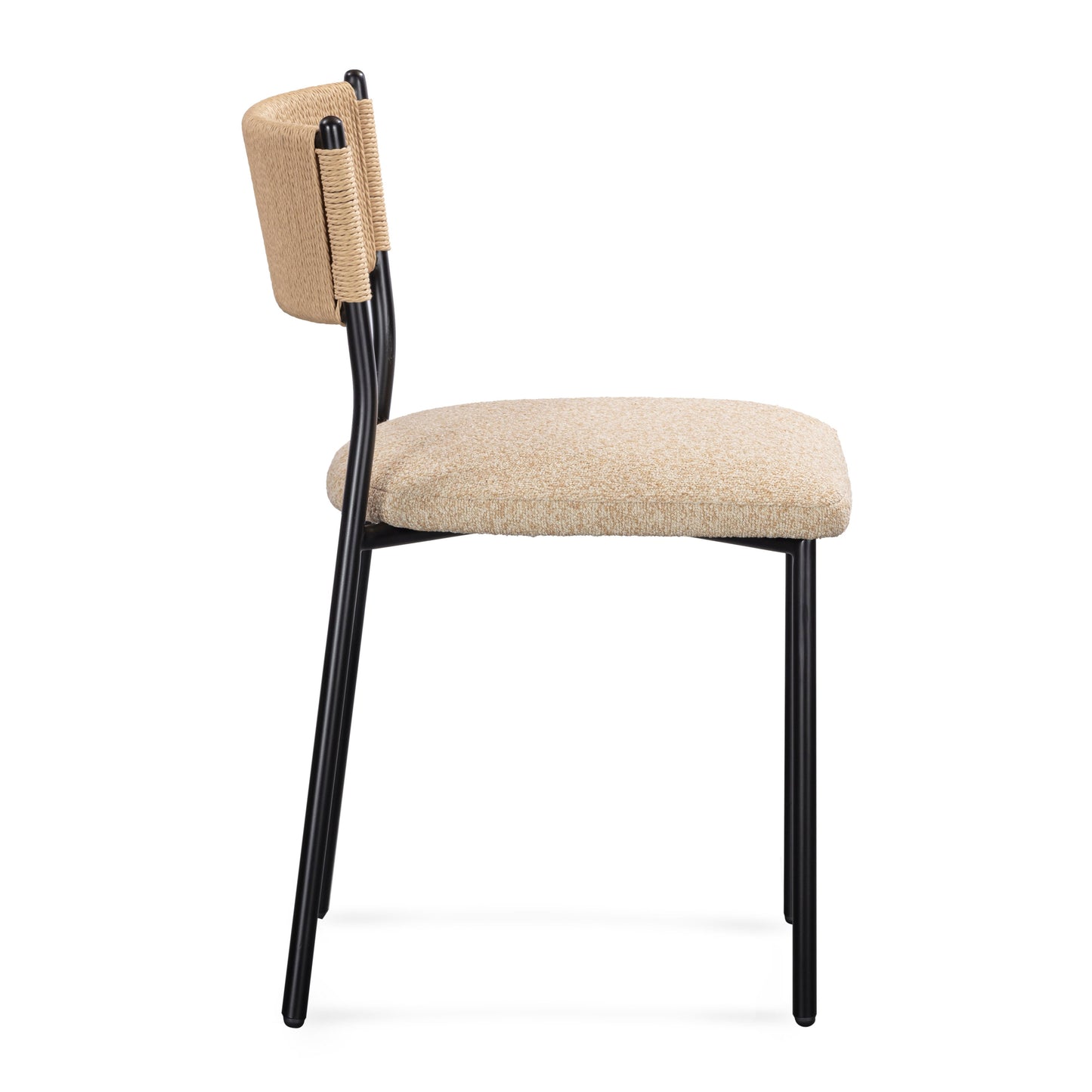 Celine Performance Boucle Dining Chair - Set of 2 Tan by Tov Furniture