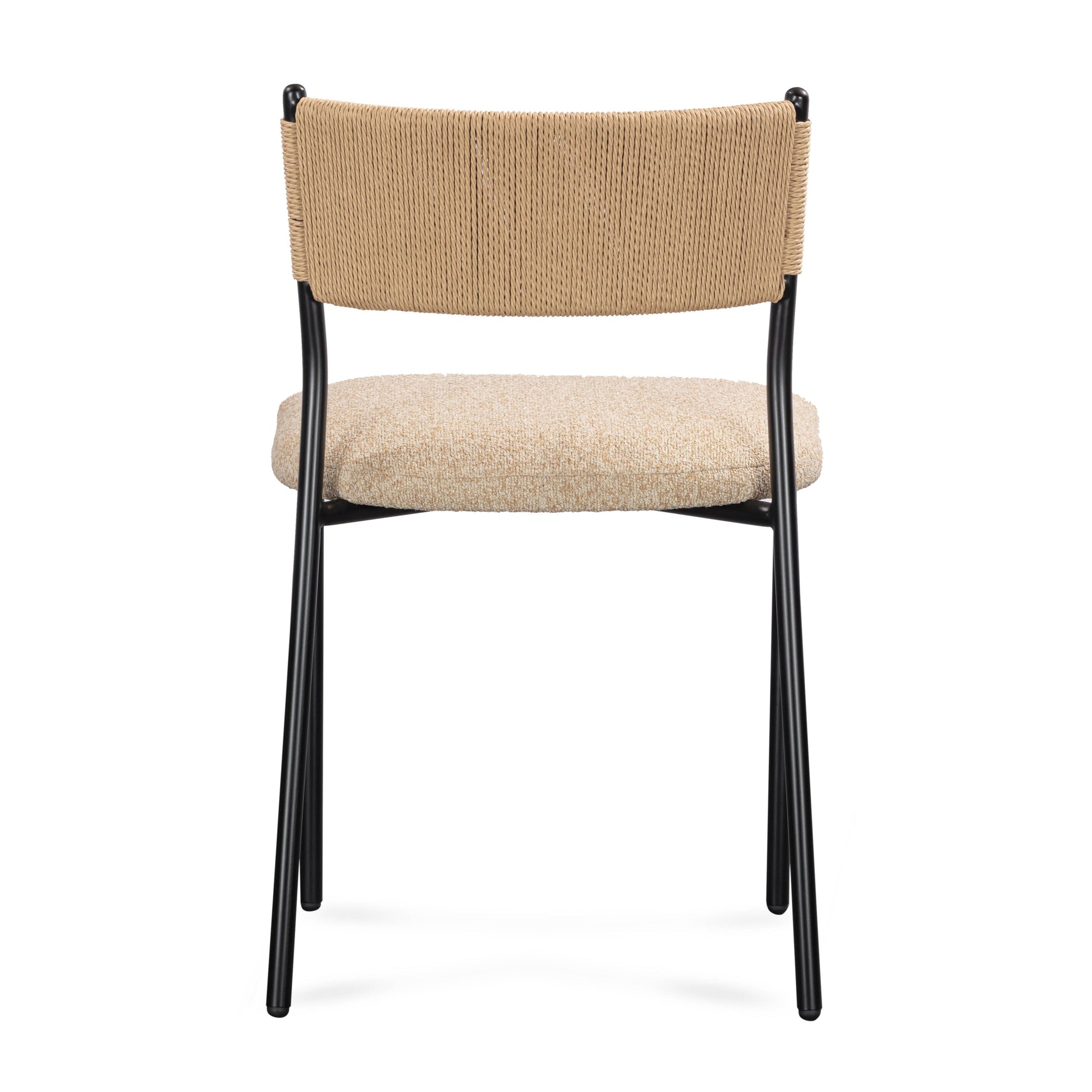 Celine Performance Boucle Dining Chair - Set of 2 Tan by Tov Furniture