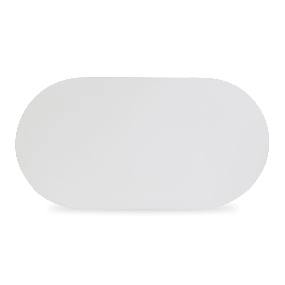 Nara 84" Pure White Indoor/Outdoor Concrete Dining Table by TOV Furniture – photo 5 of 7