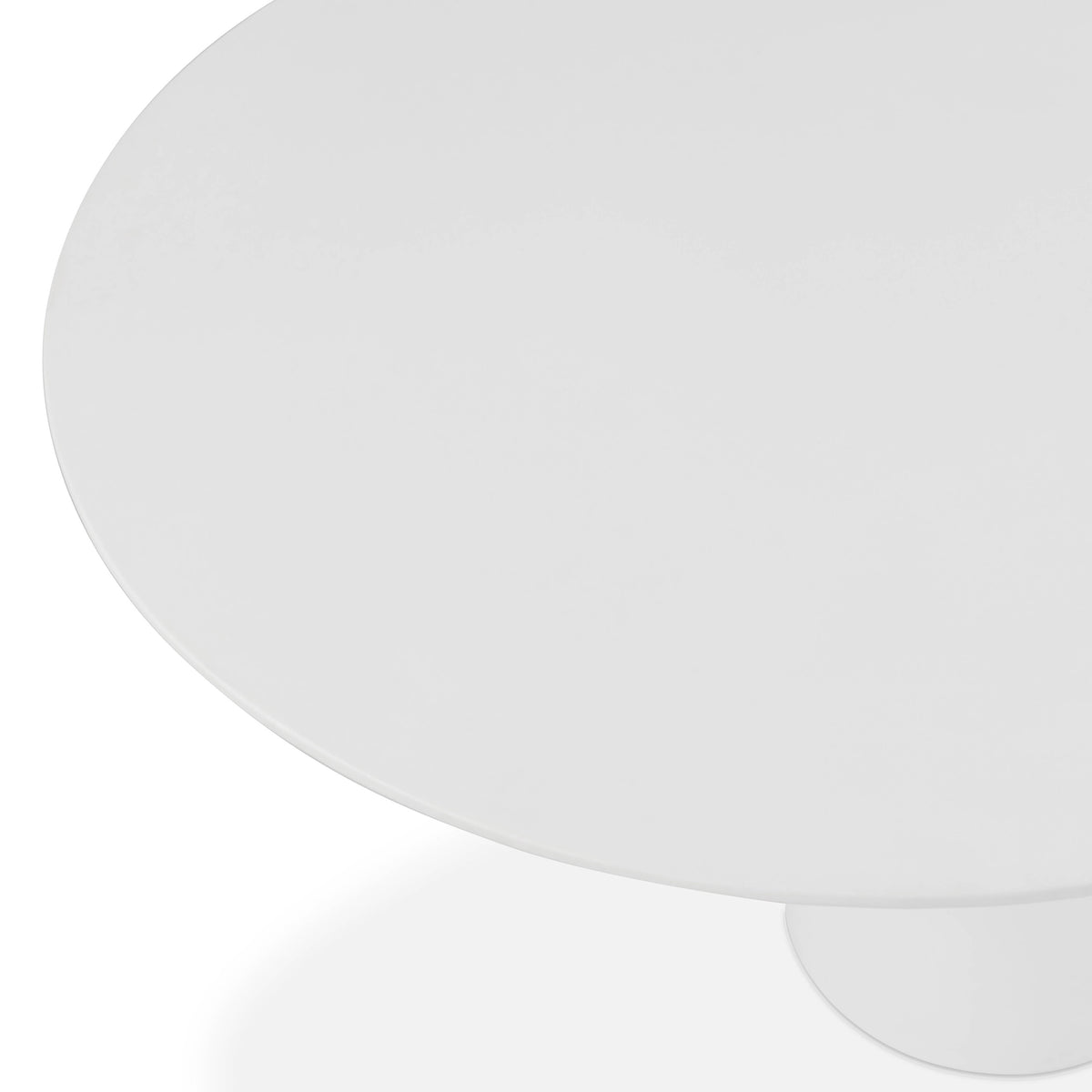 Nara 84" Pure White Indoor/Outdoor Concrete Dining Table by TOV Furniture – photo 6 of 7