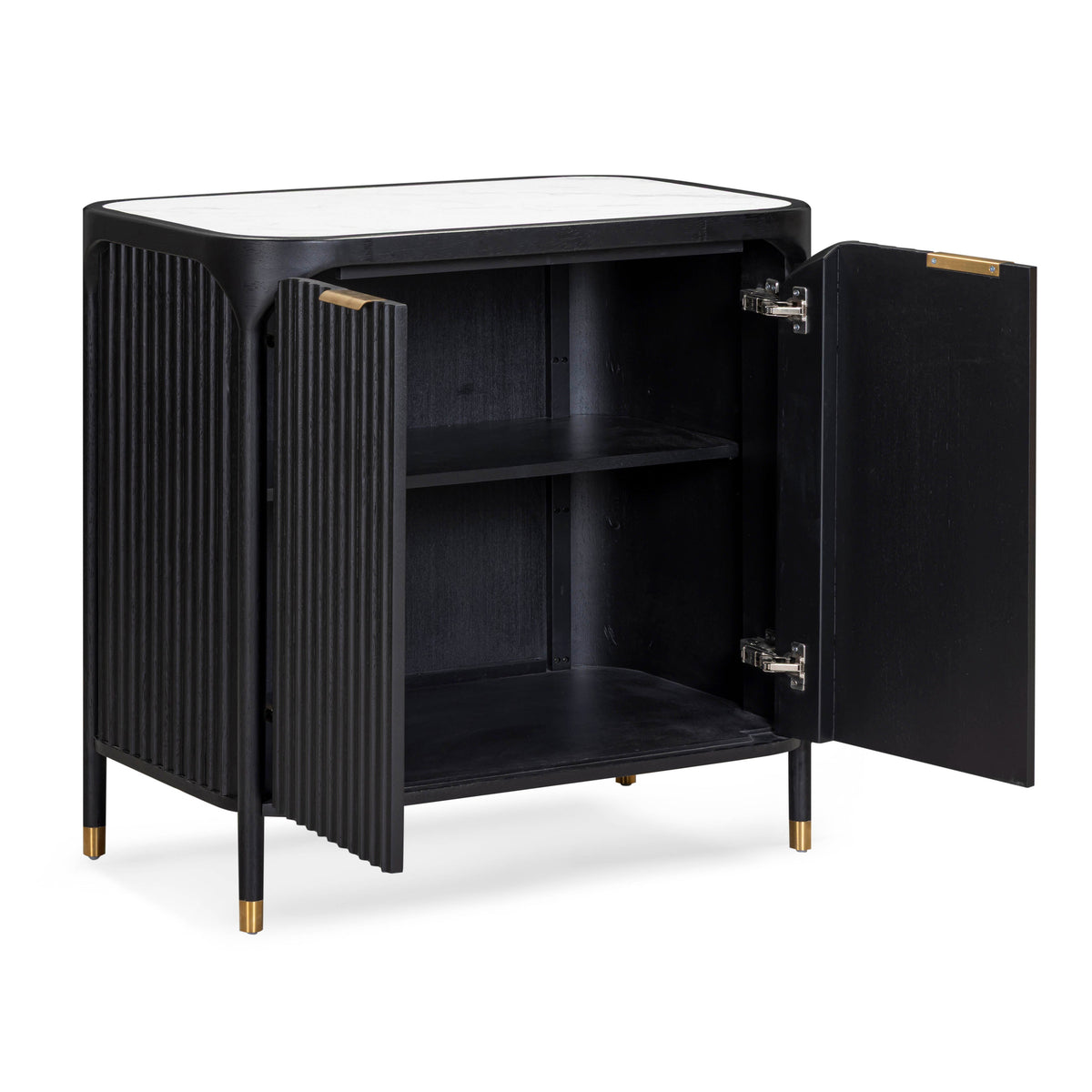 Yaha 36" Black Bar Cabinet by TOV Furniture – photo 4 of 10