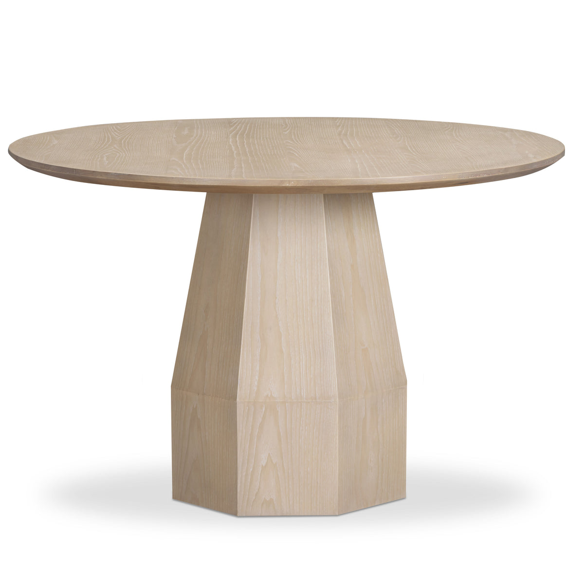 Brocha 48" Driftwood Round Dining Table by TOV Furniture – photo 1 of 6