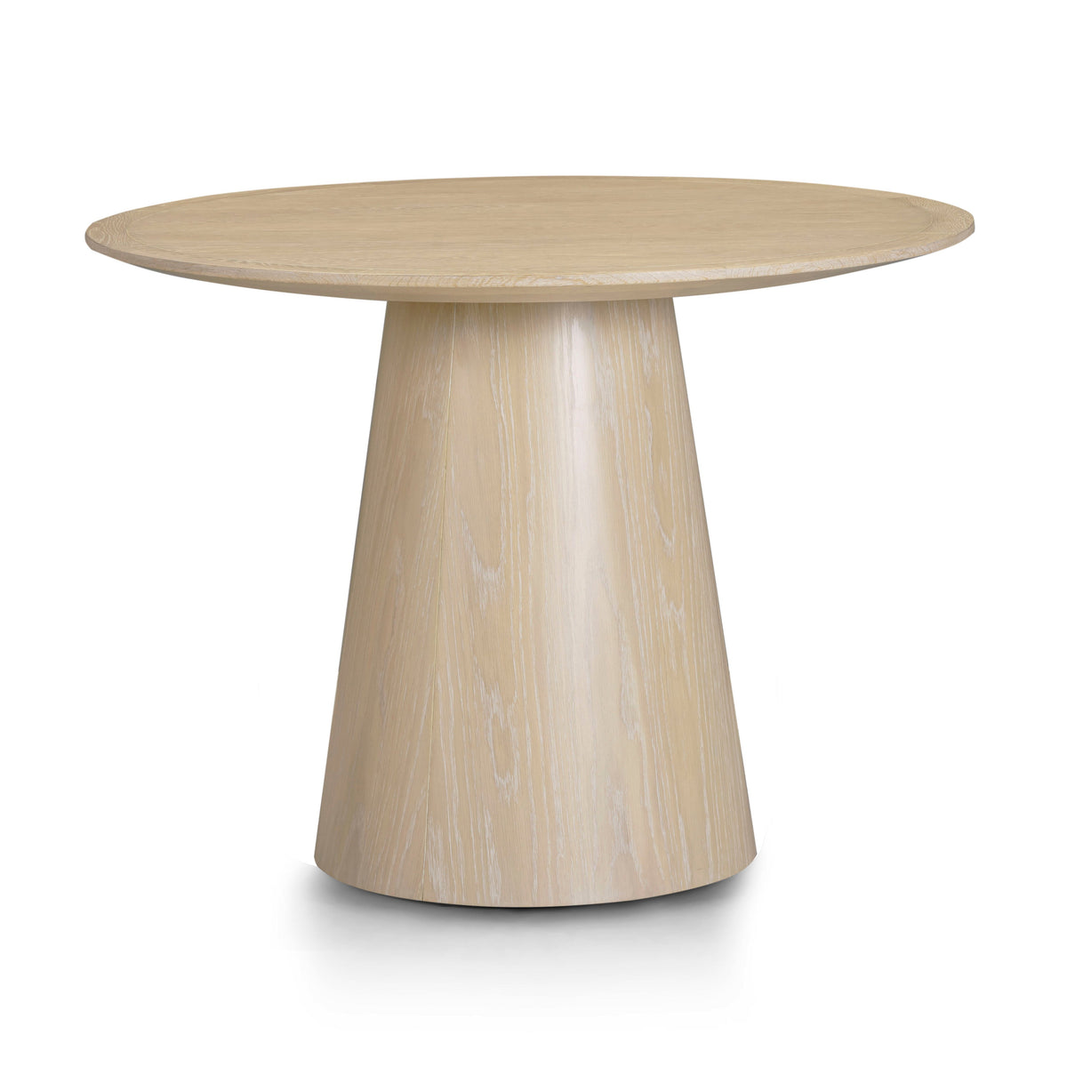 Sahara Driftwood 41" Round Oak Dining Table by TOV Furniture – photo 1 of 7
