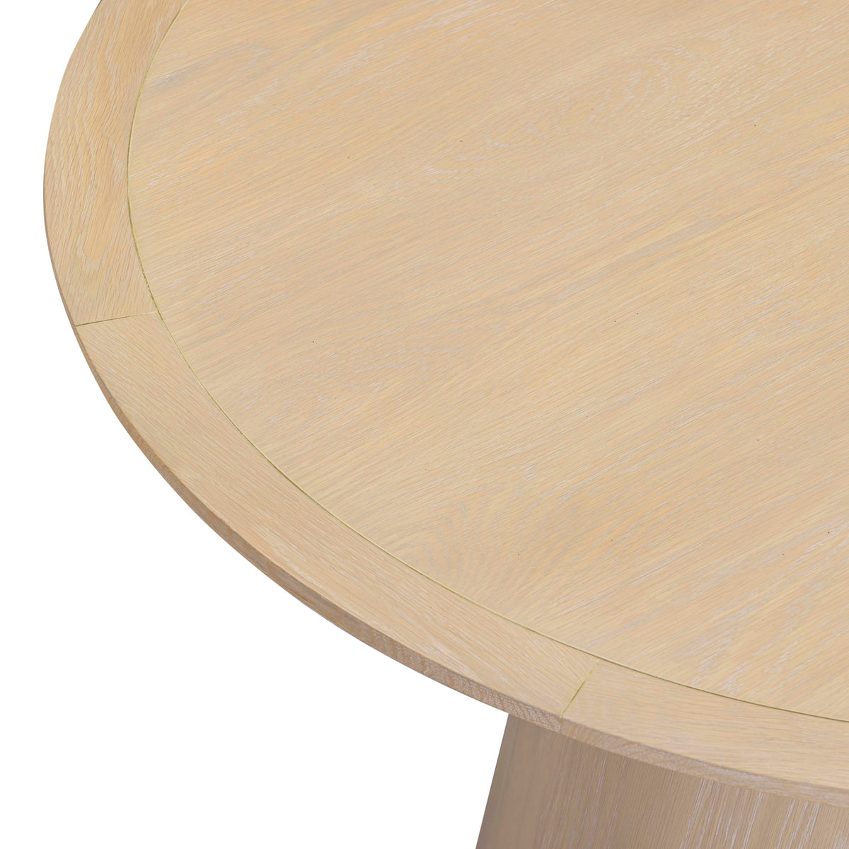 Sahara Driftwood 41" Round Oak Dining Table by TOV Furniture – photo 5 of 7