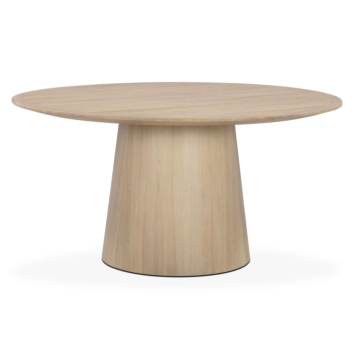Sahara Driftwood 60" Round Oak Dining Table by TOV Furniture – photo 1 of 6