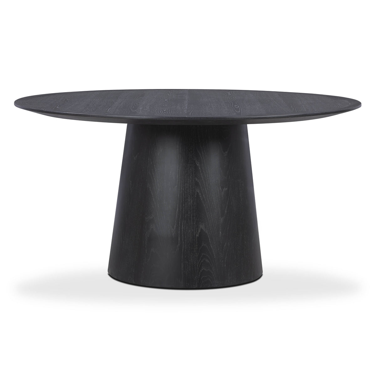 Sahara Black Oak 60" Round Dining Table by TOV Furniture – photo 1 of 8