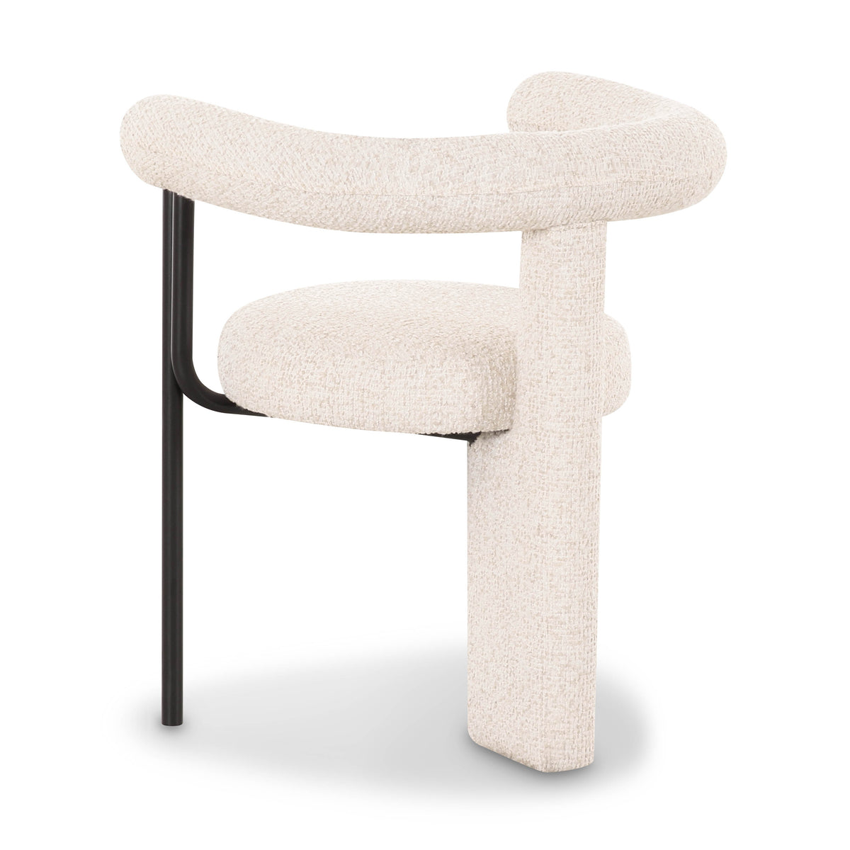 Synn Cream Performance Boucle Dining Chair by TOV Furniture – photo 4 of 7