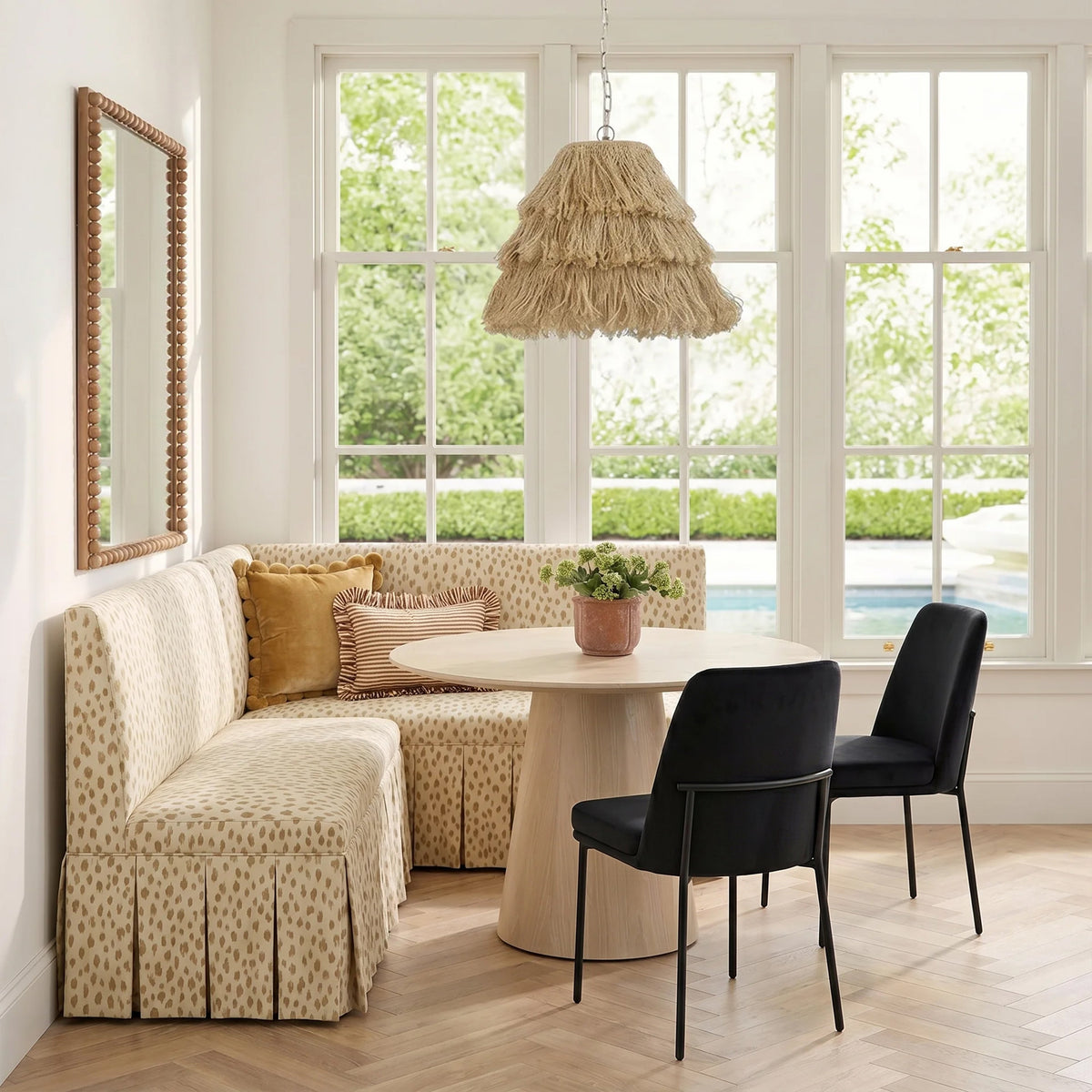 Sydney Black Performance Velvet Dining Chair - Set of 2 by TOV Furniture – photo 2 of 7