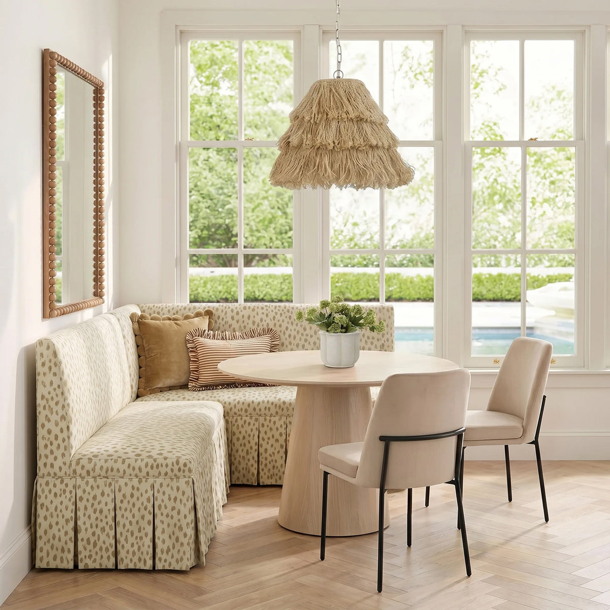 Sydney Taupe Performance Velvet Dining Chair - Set of 2 by TOV Furniture – photo 2 of 7