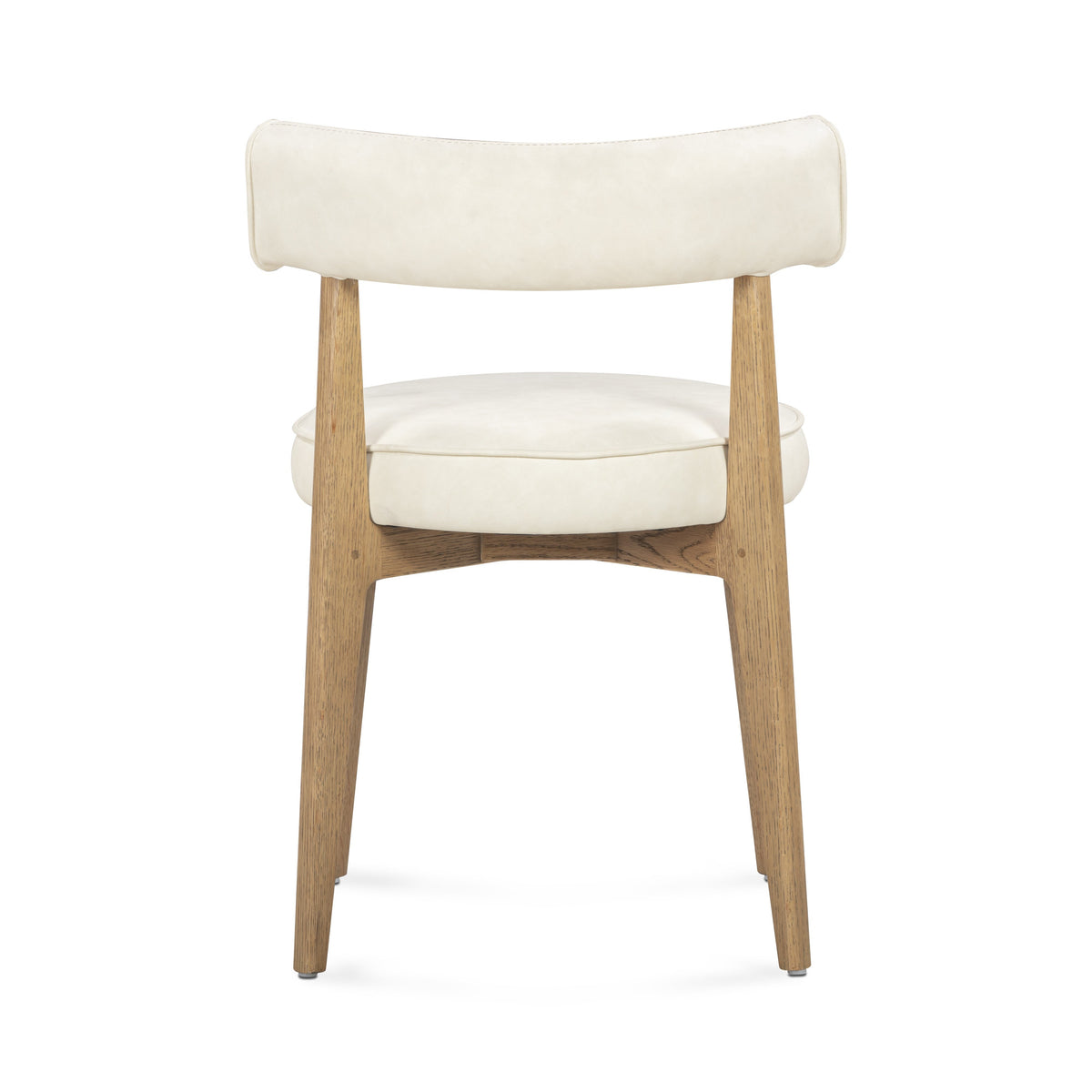 Nikita Cream Performance Vegan Leather Dining Chair by TOV Furniture – photo 6 of 8