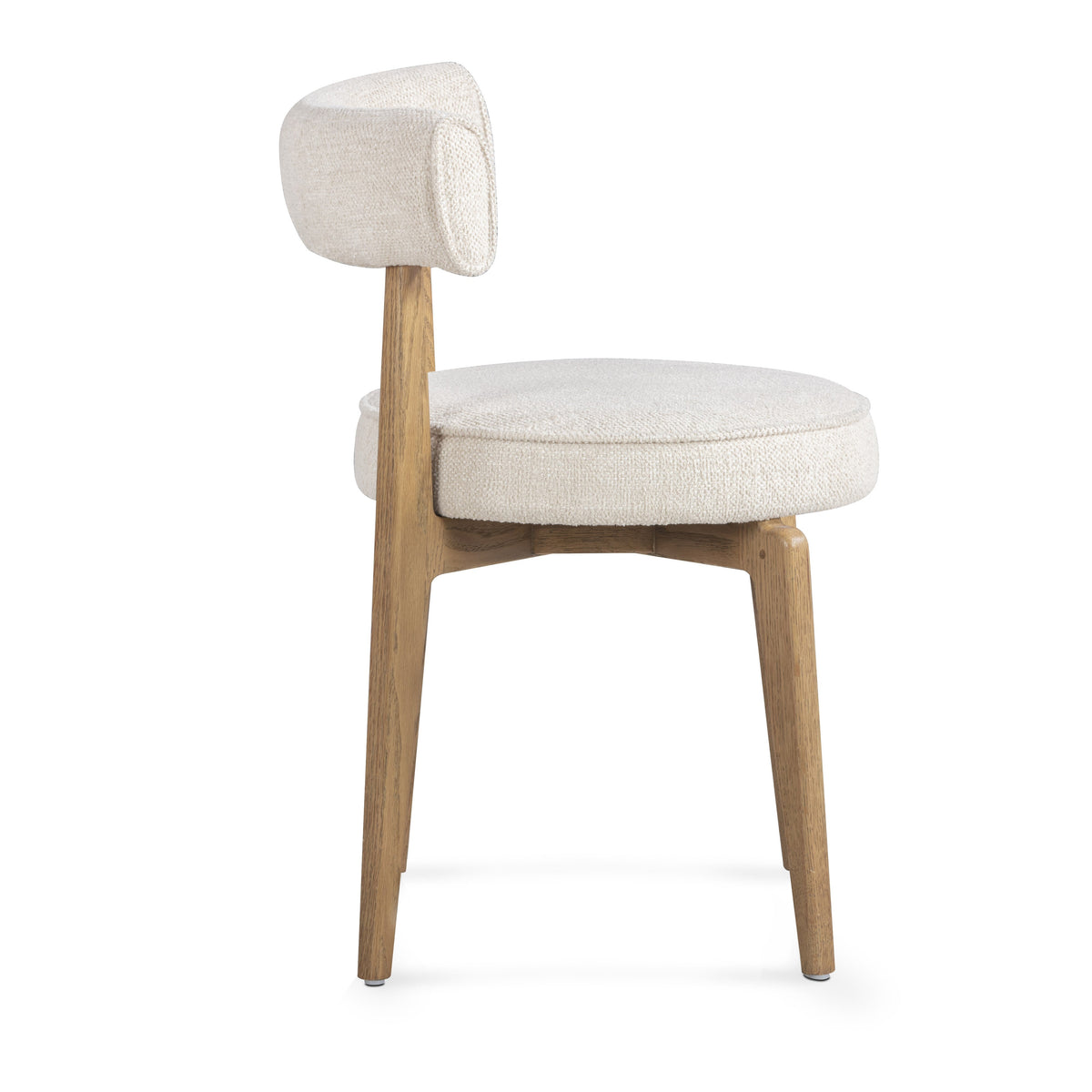 Nikita Cream Performance Fabric Dining Chair by TOV Furniture – photo 5 of 8