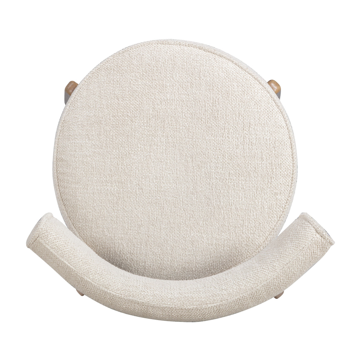 Nikita Cream Performance Fabric Dining Chair by TOV Furniture – photo 6 of 8