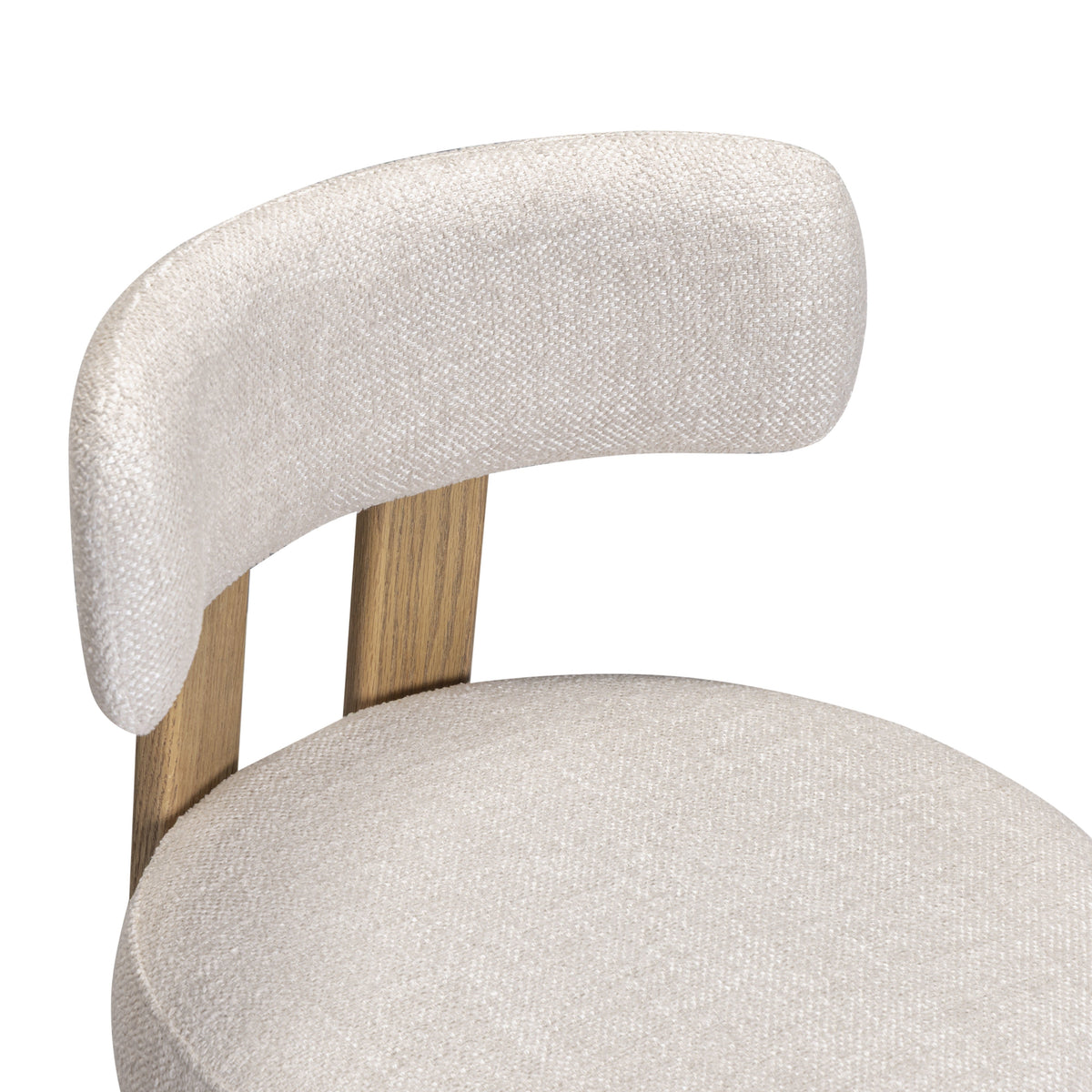 Odessa Cream Performance Fabric Counter Stool by TOV Furniture – photo 4 of 7