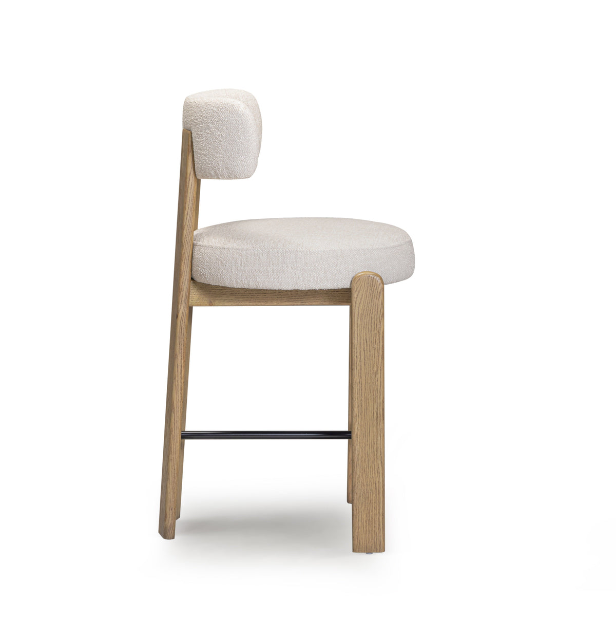 Odessa Cream Performance Fabric Counter Stool by TOV Furniture – photo 5 of 7