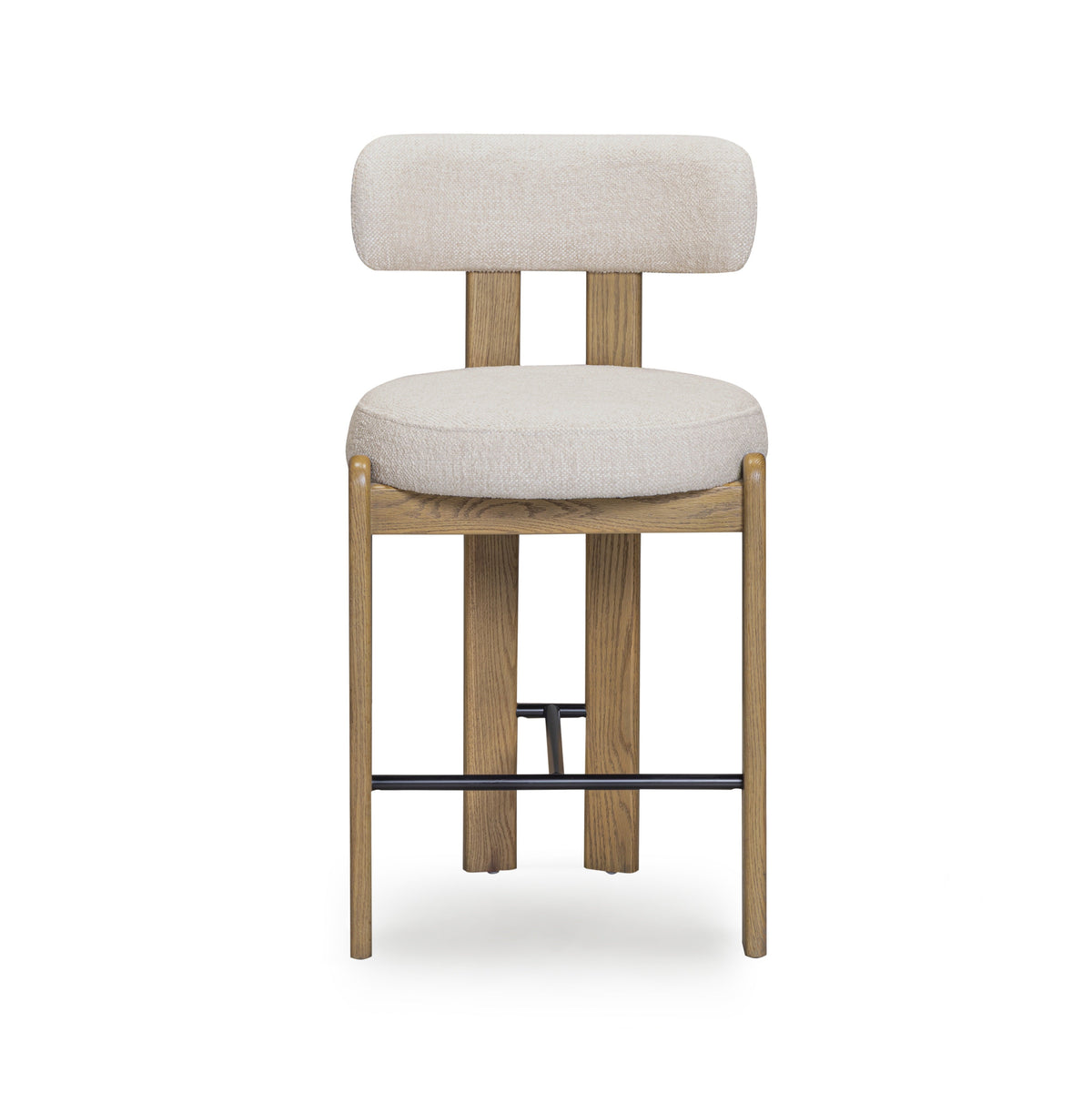 Odessa Cream Performance Fabric Counter Stool by TOV Furniture – photo 1 of 7
