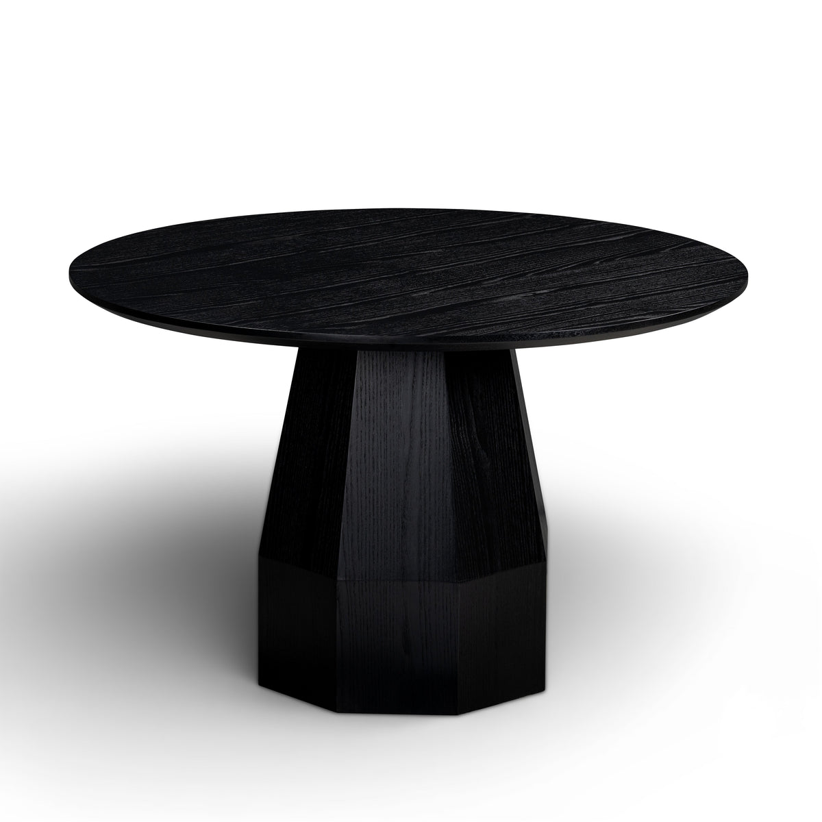 Brocha 48" Black Round Dining Table by TOV Furniture – photo 2 of 6