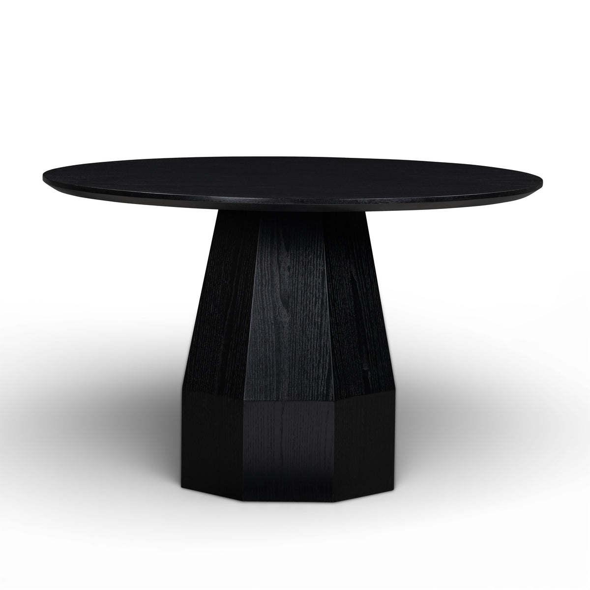 Brocha 48" Black Round Dining Table by TOV Furniture – photo 1 of 6