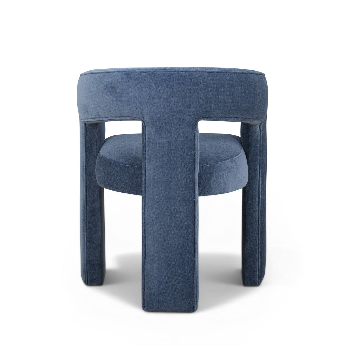 Malone Denim Blue Performance Fabric Dining Chair by TOV Furniture – photo 5 of 7