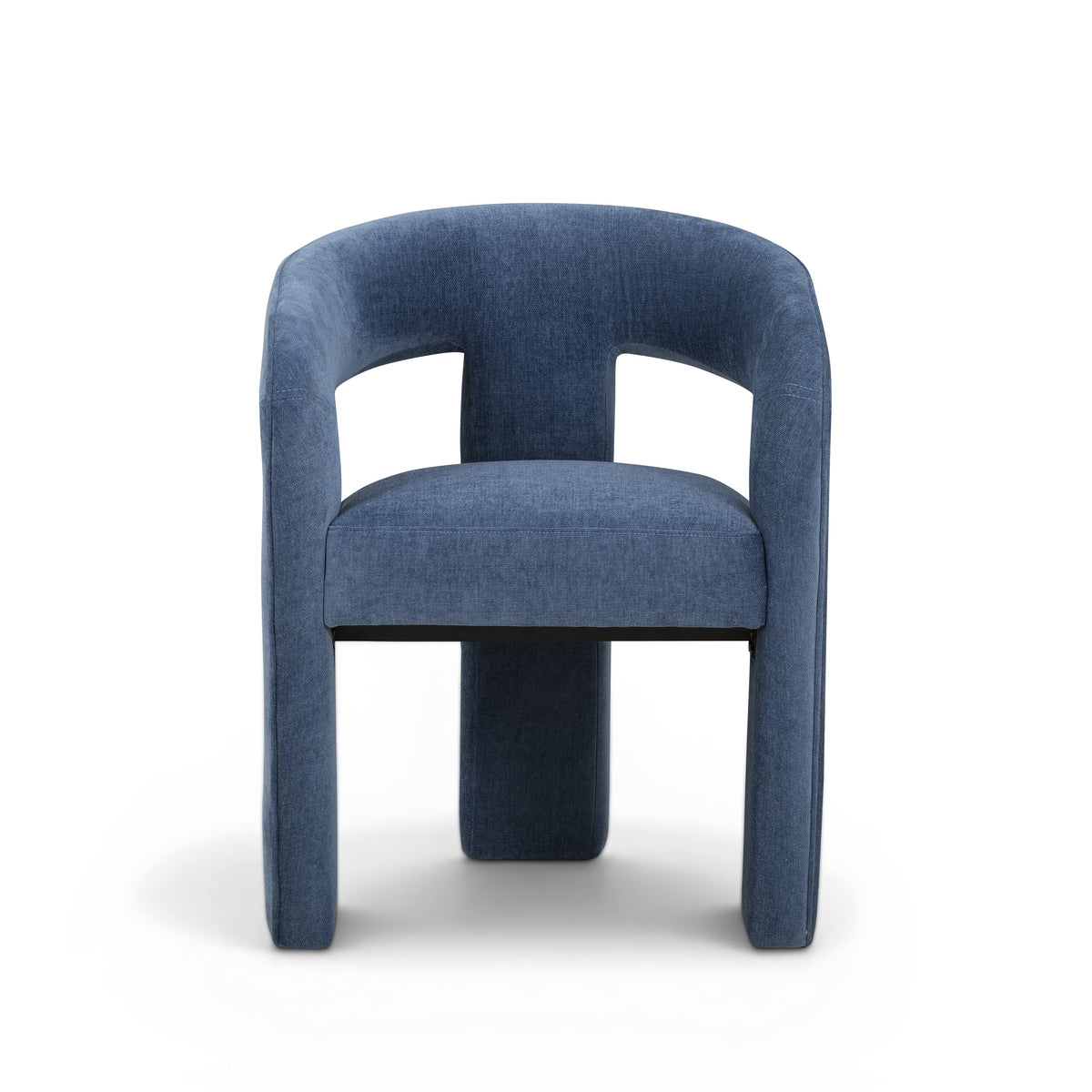 Malone Denim Blue Performance Fabric Dining Chair by TOV Furniture – photo 1 of 7