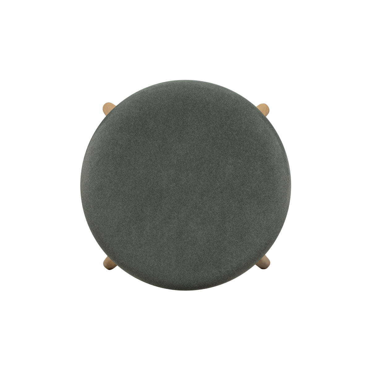 Oodle Green Performance Vegan Mohair Natural Counter Stool by TOV Furniture – photo 5 of 6