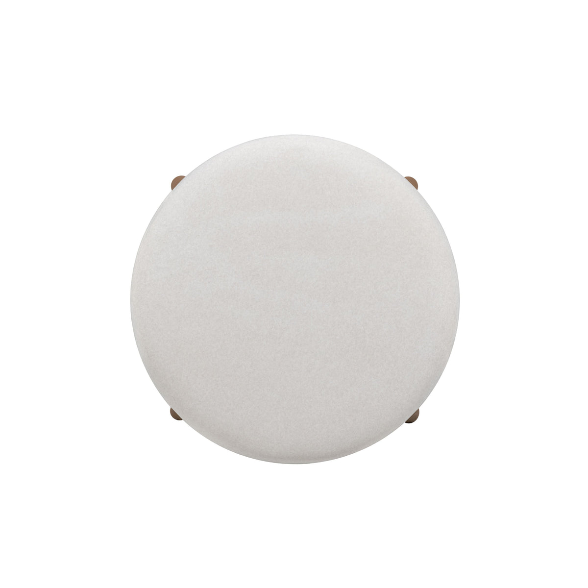 Oodle Cream Performance Vegan Mohair Light Walnut Counter Stool by TOV Furniture – photo 5 of 6