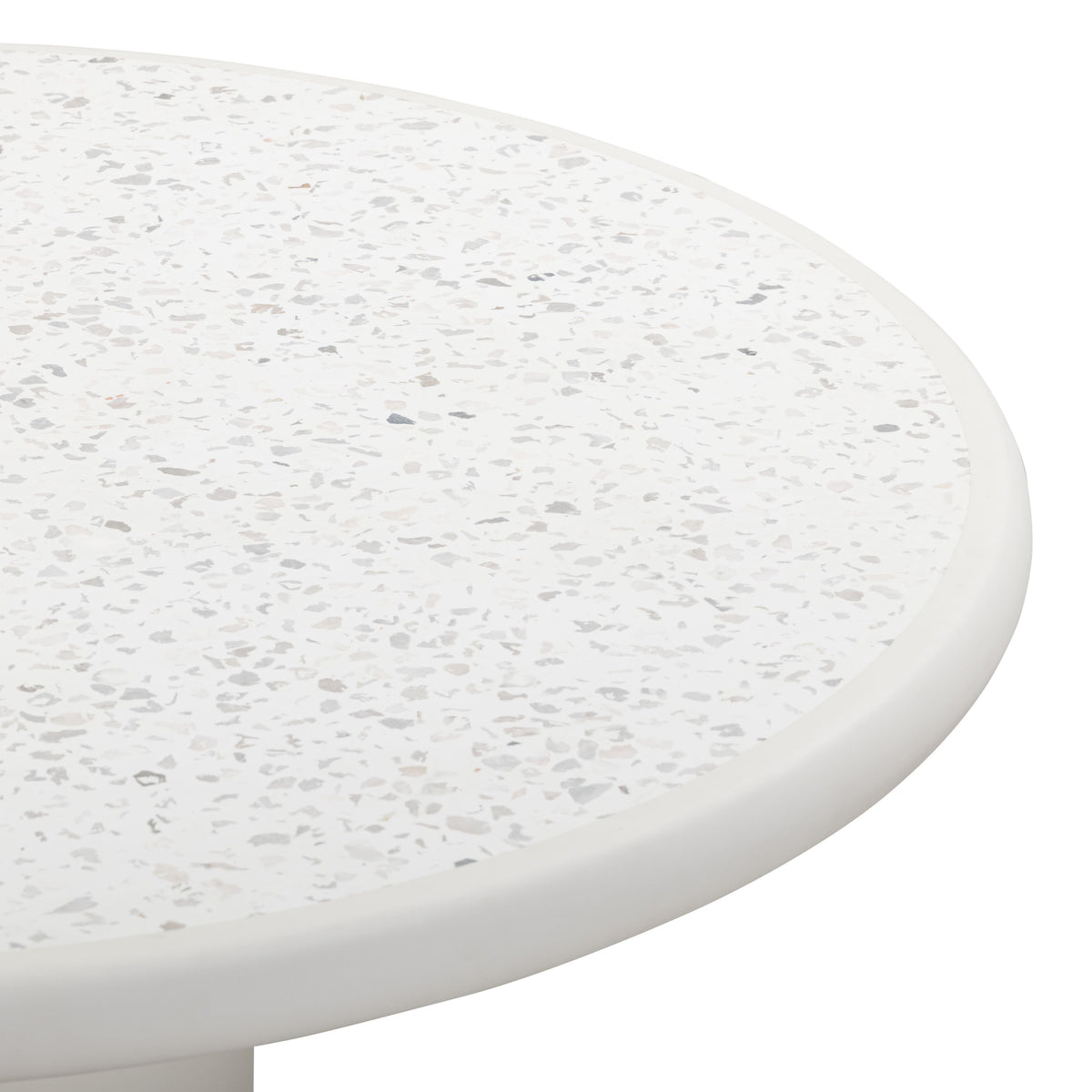 Billy 54" Concrete Terrazzo Indoor/Outdoor Dining Table by TOV Furniture – photo 5 of 6