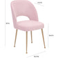 Swell Velvet Dining Chair by TOV D6486
