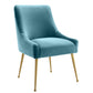 Beatrix Velvet Side Chair by TOV D6168