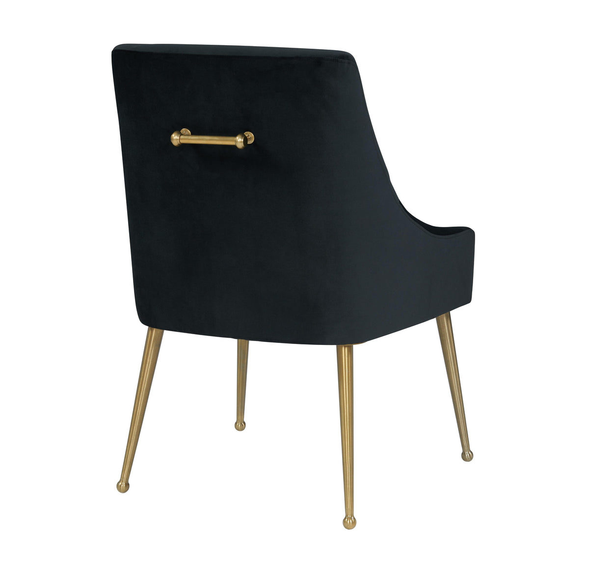 Beatrix Black Performance Velvet Dining Chair by TOV Furniture – photo 4 of 7