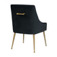 Beatrix Velvet Side Chair by TOV D6168