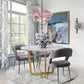 Rocco Velvet Dining Chair by TOV D6187
