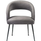 Rocco Velvet Dining Chair by TOV D6187