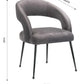Rocco Velvet Dining Chair by TOV D6187