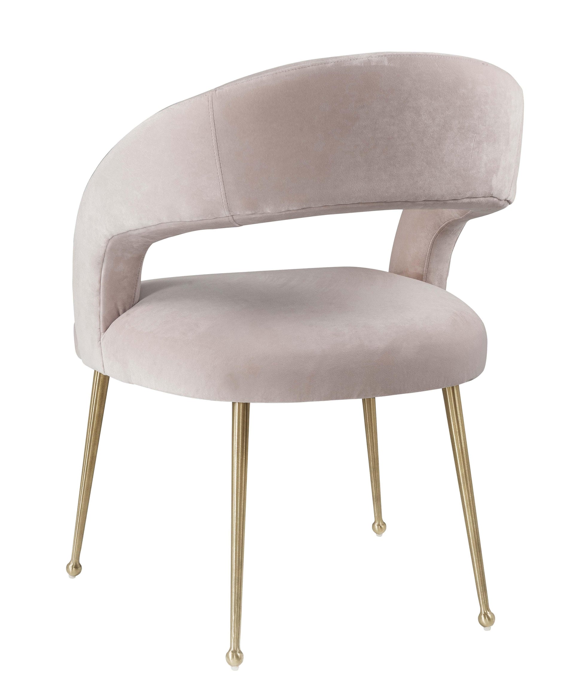 Rocco Velvet Dining Chair by TOV D6189