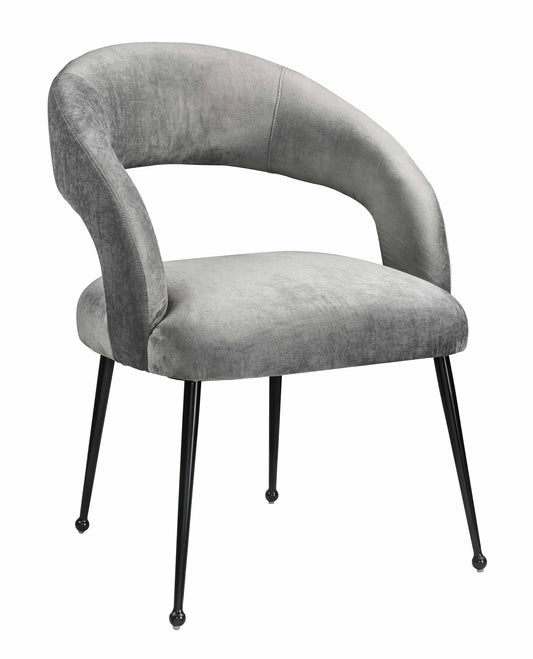 Rocco Velvet Dining Chair by TOV D6189