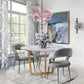 Rocco Velvet Dining Chair by TOV D6186