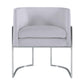 Giselle Velvet Dining Chair With Silver Base by TOV D6300