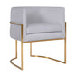 Giselle Velvet Dining Chair With Gold Base by TOV D6303