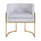 Giselle Velvet Dining Chair With Gold Base by TOV D6303