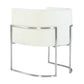 Giselle Velvet Dining Chair With Silver Base by TOV D6302